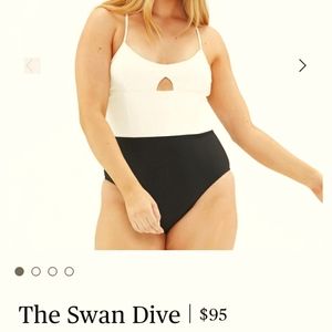 Summersalt The Swan Dive one-piece